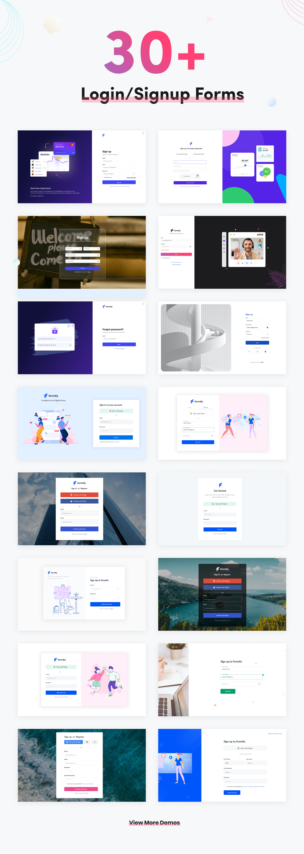 Formify - Coming Soon & Registration Form Template